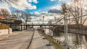 Remont kanału Łuczańskiego, luty 2023 - zdjęcie 8