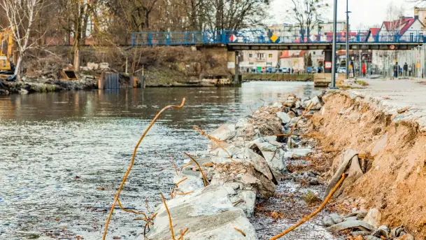 Remont kanału Łuczańskiego, luty 2023 - zdjęcie 11