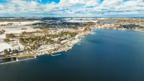 Niedzielne popołudnie widziane z drona, Ryn i okolice - zdjęcie 10