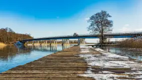 Słonecznie i zimowo przy moście Sztynorckim - zdjęcie 36