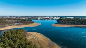 Kanał Kula z lotu ptaka, przedwiośnie 2023 - zdjęcie 17