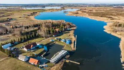 Port Millennium Żurawi Kąt przygotowuje się do sezonu, luty 2023