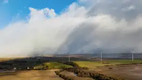 Komórki śniegowe widziane z góry, marzec 2023 r. - zdjęcie 11