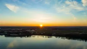 Zachód słońca nad jeziorem Tałty, końcówka lutego 2023 r. - zdjęcie 16