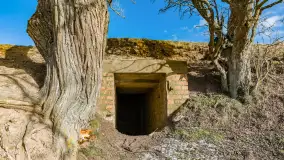 Grodzisko Św. Góra, jezioro Wojnowo, marzec 2023 r. - zdjęcie 25