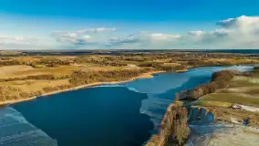 Grodzisko Św. Góra, jezioro Wojnowo, marzec 2023 r. - zdjęcie 53