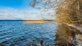 Jezioro Gołdopiwo na początku marca 2023 r. - zdjęcie 23