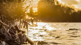 Jezioro Gołdopiwo na początku marca 2023 r. - zdjęcie 24