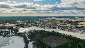 Wyspa Wydmińska i jezioro Wydmińskie, końcówka zimy 2023 r. - zdjęcie 41