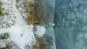 Wyspa Wydmińska i jezioro Wydmińskie, końcówka zimy 2023 r. - zdjęcie 38