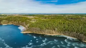 Mix marcowych ujęć Mazur z lotu ptaka - zdjęcie 4