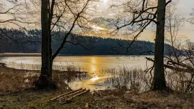 Wschód słońca nad jeziorem Tyrkło, marzec 2023 r. - zdjęcie 7