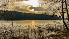 Wschód słońca nad jeziorem Tyrkło, marzec 2023 r. - zdjęcie 38