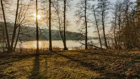 Wschód słońca nad jeziorem Tyrkło, marzec 2023 r. - zdjęcie 28