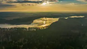 Wschód słońca nad jeziorem Tyrkło, marzec 2023 r. - zdjęcie 64