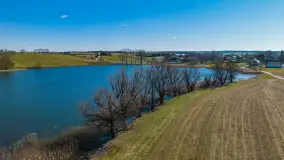 Wiosenne Mazury widziane z drona, końcówka marca 2023 r. - zdjęcie 40