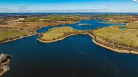 Wiosenne Mazury widziane z drona, końcówka marca 2023 r. - zdjęcie 9