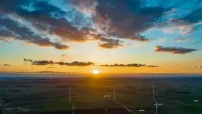 Zachód słońca nad rzeką Guber, kwiecień 2023 r. - zdjęcie 35