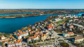 Mazury z lotu ptaka, marzec - kwiecień 2023 r. - zdjęcie 16