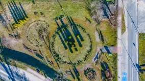 Święta Lipka z drona, marzec 2023 r. - zdjęcie 14