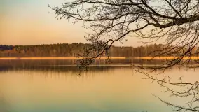 Wschód słońca nad jeziorem Dejguny, kwiecień 2023 r. - zdjęcie 16