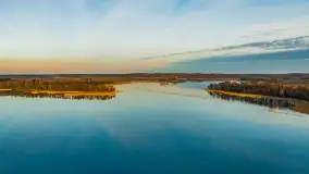 Wschód słońca nad jeziorem Dejguny, kwiecień 2023 r. - zdjęcie 11