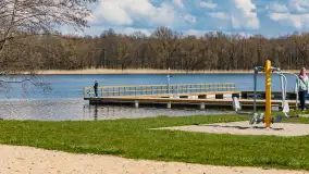 Plaża i ścieżka edukacyjna w Czernikach, jezioro Mój - zdjęcie 19