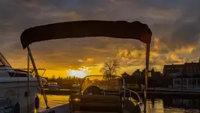 Zachód słońca w Mikołajkach, czuć sezon 2023 - zdjęcie 41