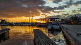 Zachód słońca w Mikołajkach, czuć sezon 2023 - zdjęcie 32