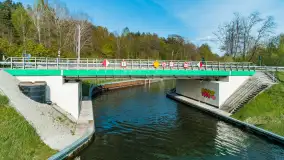 Kanał Niegociński na zdjęciach z drona, maj 2023 r. - zdjęcie 41