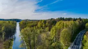 Kanał Niegociński na zdjęciach z drona, maj 2023 r. - zdjęcie 42