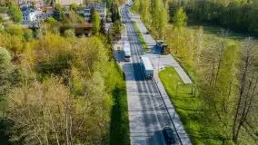 Kanał Niegociński na zdjęciach z drona, maj 2023 r. - zdjęcie 22