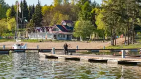 Port Piękny Brzeg nad jeziorem Święcajty, maj 2023 - zdjęcie 7