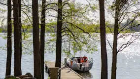 Port Piękny Brzeg nad jeziorem Święcajty, maj 2023 - zdjęcie 15