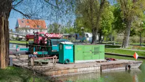 Kanał Łuczański w remoncie, postęp prac, maj 2023 r. - zdjęcie 27