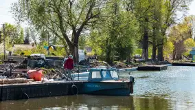 Kanał Łuczański w remoncie, postęp prac, maj 2023 r. - zdjęcie 7