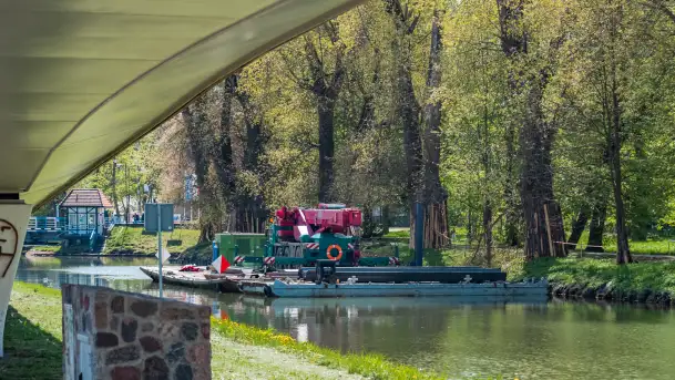 Kanał Łuczański w remoncie, postęp prac, maj 2023 r. - zdjęcie 4