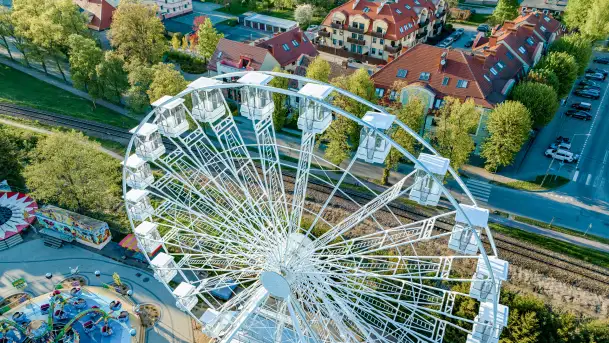 Koło nazywane okiem Giżycka robi wrażenie, maj 2023 r. - zdjęcie 8