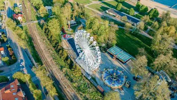 Koło nazywane okiem Giżycka robi wrażenie, maj 2023 r. - zdjęcie 10