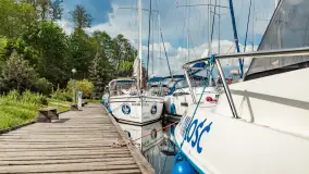 Port Sailor nad jeziorem Kisajno, maj 2023 r. - zdjęcie 5