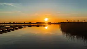 Zachód słońca nad jeziorem Tajty, okolice Wronki - zdjęcie 22