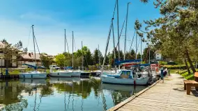 Port Piękna Góra nad jeziorem Tajty, maj 2023 r. - zdjęcie 15