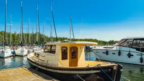 Port Piękna Góra nad jeziorem Tajty, maj 2023 r. - zdjęcie 2