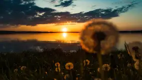 Zachód słońca nad jeziorem Kisajno, Pierkunowo - zdjęcie 4