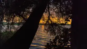 Zachód słońca nad jeziorem Dejgunek, lipiec 2023 r. - zdjęcie 25