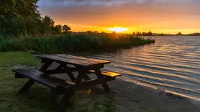 Zachód słońca nad jeziorem Dejgunek, lipiec 2023 r. - zdjęcie 5