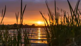 Zachód słońca nad jeziorem Dejgunek, lipiec 2023 r. - zdjęcie 15