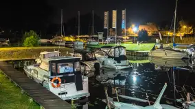 Nocne zdjęcia w porcie Marina Górkło, lipiec 2023 r. - zdjęcie 12