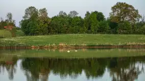 Zachód słońca nad jeziorem Dejgunek, maj 2023 r. - zdjęcie 17