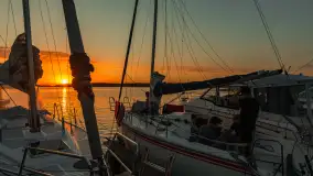 Zachód słońca nad jeziorem Święcajty, sierpień 2023 r. - zdjęcie 10